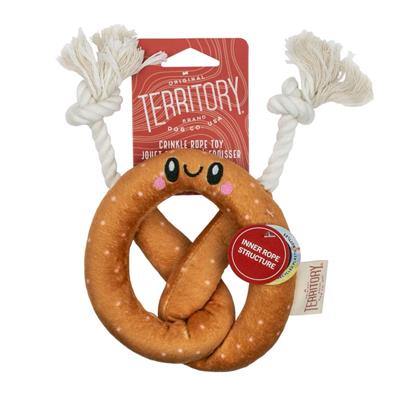 Pretzel Rope Tug Dog Toy